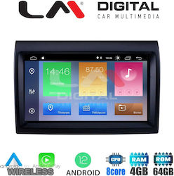 LM Digital Car-Audiosystem für Peugeot Boxer Fiat Ducato Citroen Pullover 2014> (Bluetooth/USB/WiFi/GPS/Apple-Carplay) mit Touchscreen 9"