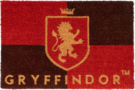 Grupo Erik Πατάκι Εισόδου από Κοκοφοίνικα Harry Potter Gryffindor Κόκκινο 40x60εκ. FGE0036 Κόκκινα
