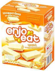 enjoeat Wafer Peanut & Orange Cream 260gr