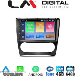 LM Digital Ηχοσύστημα Αυτοκινήτου για Mercedes Benz C / CLC / CLK 2004 - 2008 (Bluetooth/USB/WiFi/GPS) με Οθόνη 9"