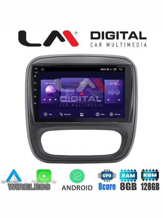 LM Digital Автомобилна Аудио Система (Блутут/USB/WiFi/GPS/Apple-Carplay/Android-Auto)