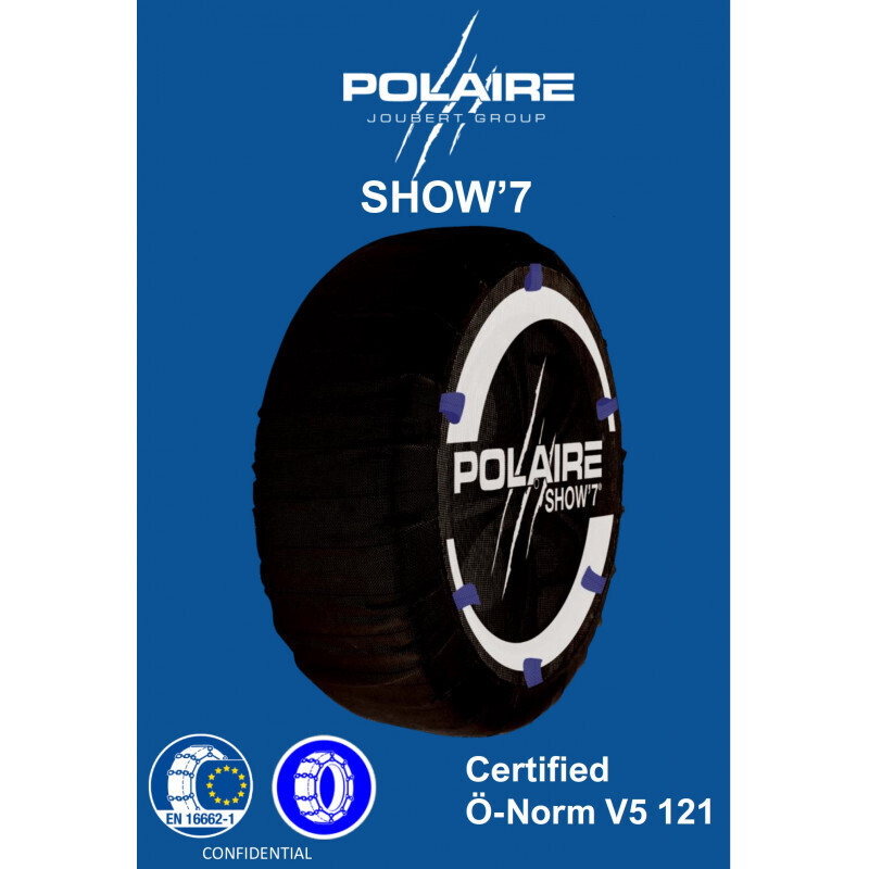 Polaire Show'7 No 54 Non-Slip Snow Blankets for 4x4 Vehicle 2pcs PL-OS54