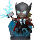 The Loyal Subjects Marvel: Thor Gott-Modus (Schwarzes Licht) Sammlerstück-Figur 10cm