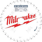 Milwaukee 4932471301 Δίσκος Κοπής Ξύλο 190mm