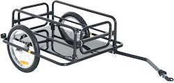 HomCom Bicycle Trailer for Steel Cargo 139 x 71.5 x 49 cm