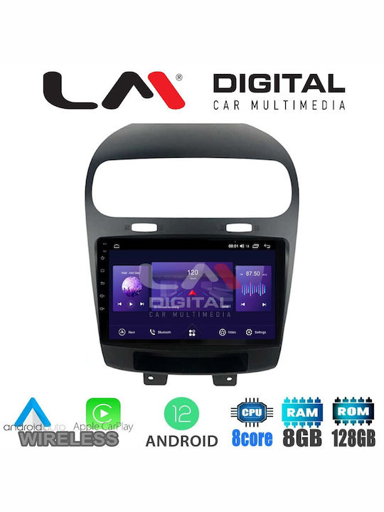 LM Digital Car Audio System for Fiat Freemont Dodge Journey Freemont 2008 (Bluetooth/USB/AUX/WiFi/GPS/Apple-Carplay/Android-Auto) with Touch Screen 9"