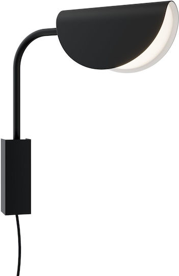 Maytoni Mollis Modern Leuchte Wand Steckdose mit Fassung G9 Schwarz 29cm