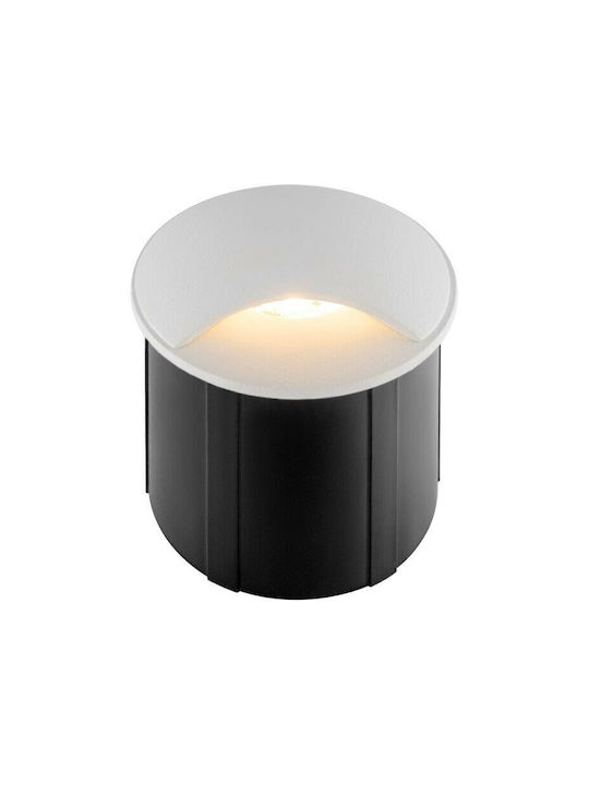 Maytoni Biscotti Waterproof Outdoor Ceiling Spot with Integrated LED in White Color O035-L3W3K