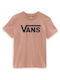 Vans Damen Sportlich T-shirt Rosa