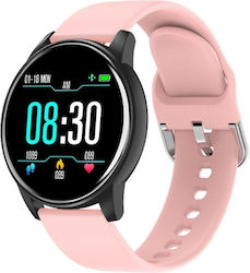 Xnous Tgk 3.0 Smartwatch με Παλμογράφο (Ροζ)
