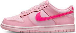 Nike Παιδικά Sneakers Dunk Triple Pink για Κορίτσι Ροζ