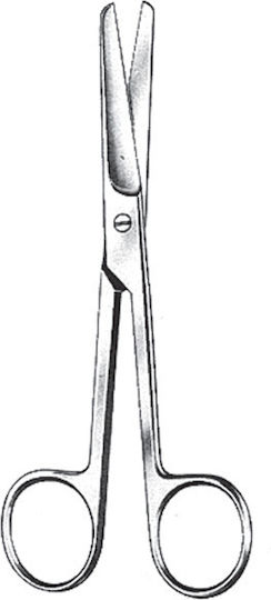 Gima Medical Scissors Straight 16cm