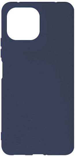 Nemo Matte Soft Back Cover Silicon Albastru marin (Xiaomi Mi 11 Lite, Mi 11 Lite 5G)