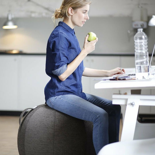 Inflatable Stool Anthracite 55x55x55cm