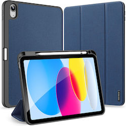 Dux Ducis Domo Klappdeckel Kunststoff / Silikon Blau (iPad 2022 10,9 Zoll)