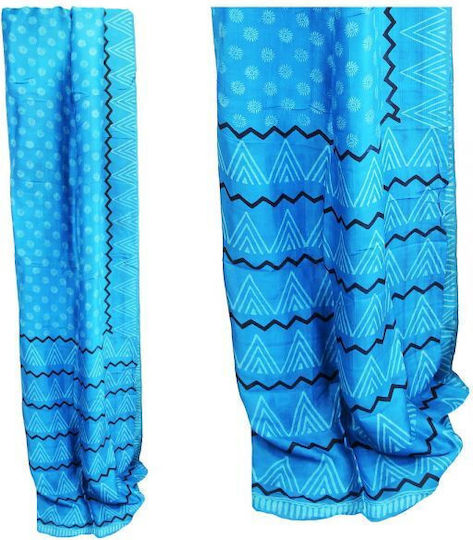 Synchronia Clothing Fabric 100x500cm Light Blue