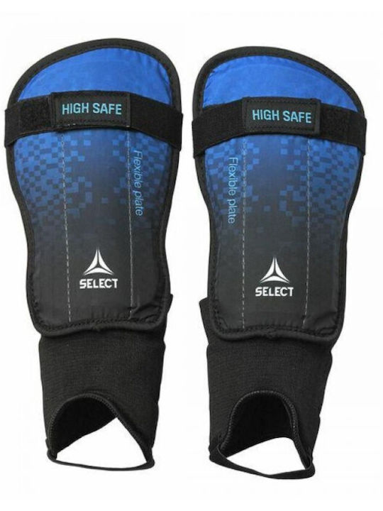 Select Sport High Safe V23 T26-17678 Protecții tibie fotbal Adulți Albastru