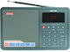 Tecsun ICR-110 Φορητό Ραδιόφωνο Γκρι