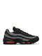 Air Max 95 Men's Sneakers Black Grey Safety Orange