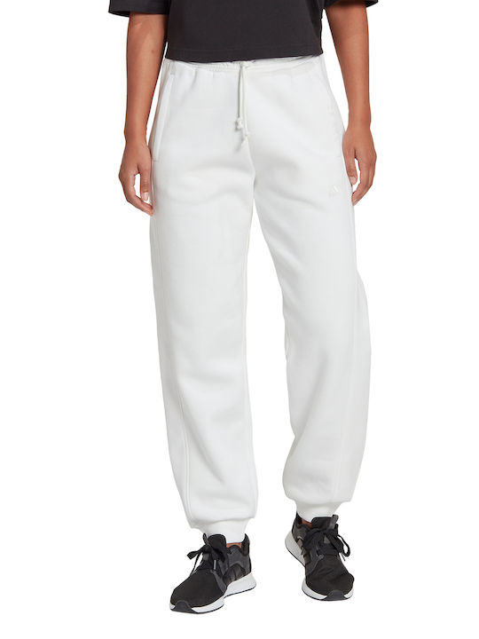 Adidas Women's Jogger Sweatpants White