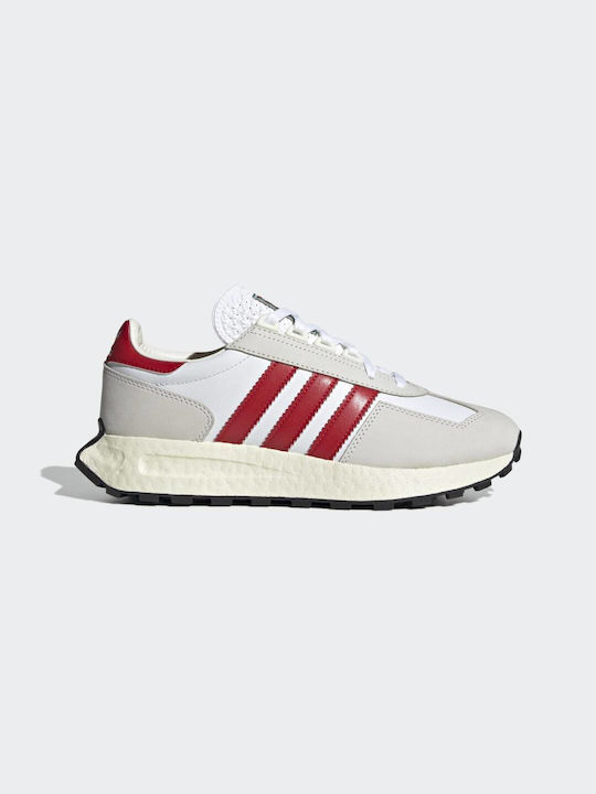 Adidas Retropy E5 Ανδρικά Sneakers Cloud White / Better Scarlet / Off White