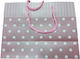 Paper gift bag pink 23X10X18