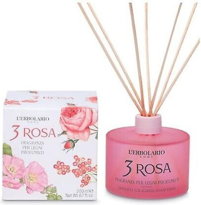 L' Erbolario Diffuser με Άρωμα Τριαντάφυλλο 200ml