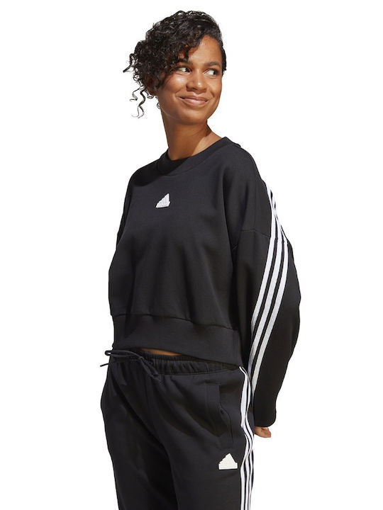 Adidas Γυναικείο Φούτερ Μαύρο