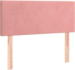vidaXL Κεφαλάρι Υφασμάτινο Ροζ 80x78cm