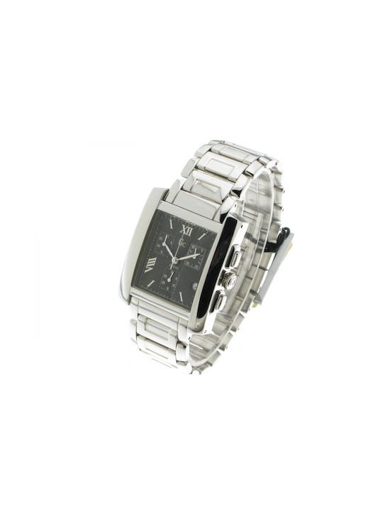 Guess Watch Chronograph Battery with Silver Metal Bracelet