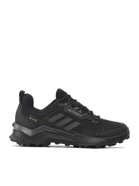 adidas Terrex Ax4 GTX Men's Hiking Shoes Waterproof With Gore-Tex Membrane Core Black Carbon Grey Four