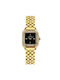 Le Dom Element Watch with Gold Metal Bracelet