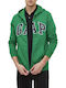 Cardigan with Hood Green