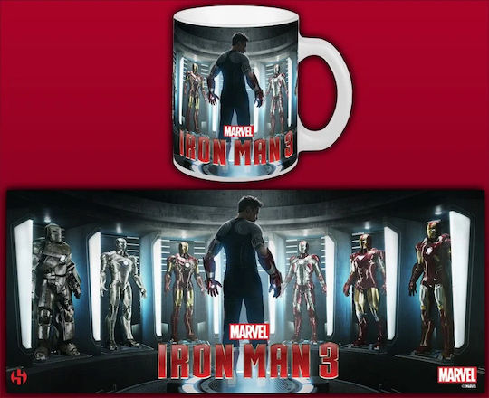 Semic Iron Man 3 - Tony Stark Mug Ceramic Multicolored