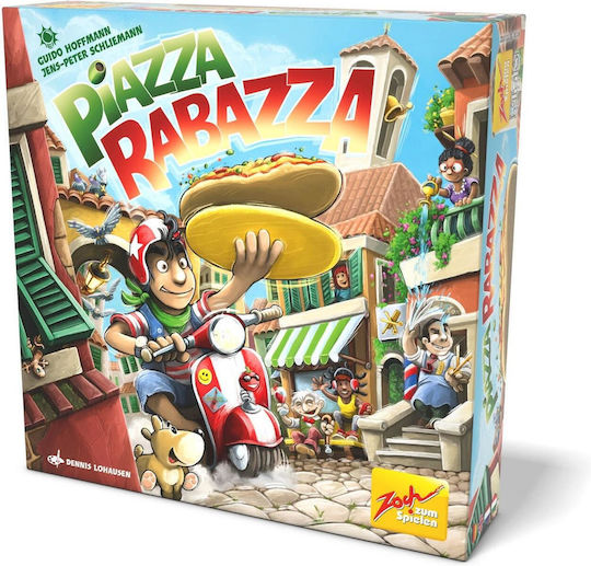 Board Game Piazza Rabazza for 2-4 Players 6+ Years Old (EN) Zoch Verlag