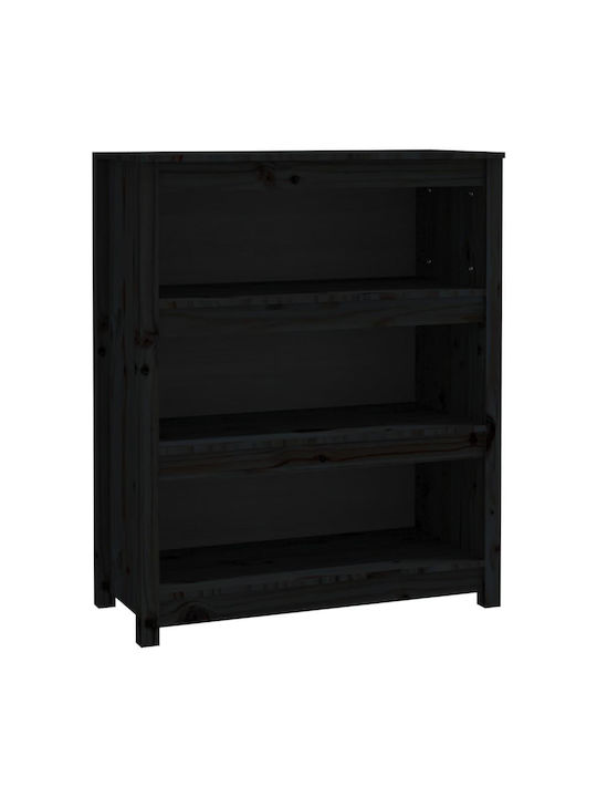 Bookcase Black 80x35x97cm