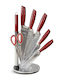 Edenberg Knife Set with Block from Stainless Steel 8pcs