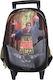 Sunce Power Justice School Bag Trolley Elementary, Elementary Multicolour with Water Bottle Holder 16Liters