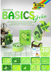 Folia Χαρτόνι Basics σε Μπλοκ 30 Φύλλων 24x34εκ...