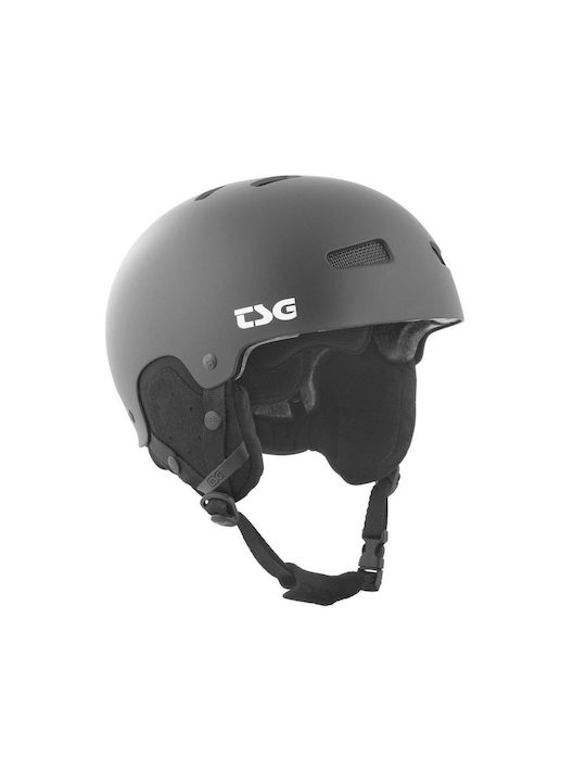 TSG Arctic Kraken Solid Helmet for Ski & Snowboard Black