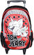 Sunce Tom & Jerry School Bag Backpack Elementary, Elementary Multicolour with Water Bottle Holder 16Liters