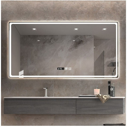 Sparke Astral SR-09.25.221.08.51 Ορθογώνιος Led Αφής 120x70cm