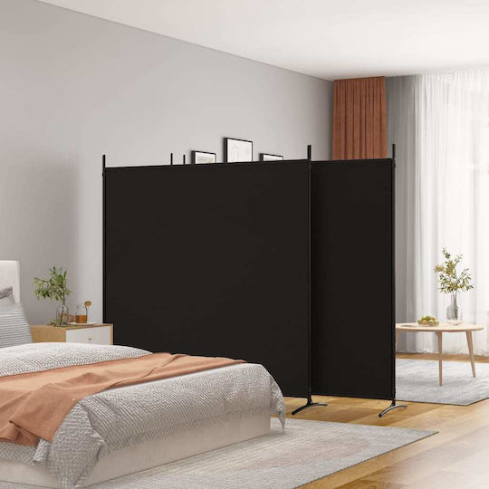 vidaXL Decorative Room Divider Fabric with 4 Panels 698x180cm
