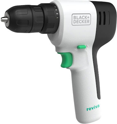 Black & Decker Reviva Δραπανοκατσάβιδο Μπαταρίας 12V 1x1.5Ah