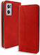Bodycell Book Δερματίνης Κόκκινο (OnePlus Nord CE 2)