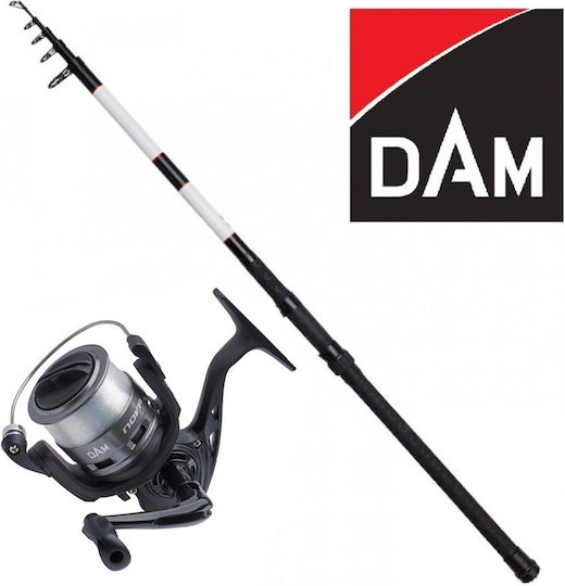 Dam Base-X Tele Pole Fishing Rod for Casting with Reel 3m 50-100gr DM50300 | Skroutz.mt Dam Base-X Tele Pole Fishing Rod for Casting with Reel 3m 50-100gr DM50300 | Skroutz.mt
