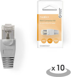 Nedis CCGB89350GY Stecker RJ-45 10 Stück