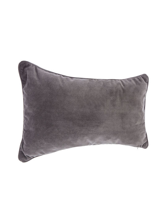 Μαξιλάρι Καναπέ A-S Lilou Dark Grey 30x50εκ.