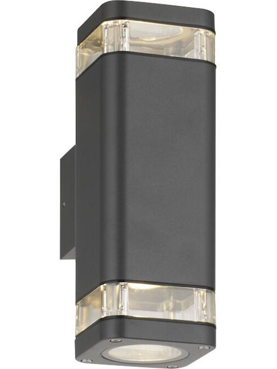 Geyer Стенно Външно Спот Осветление GU10 IP54 11.2x8x22.5εκ.