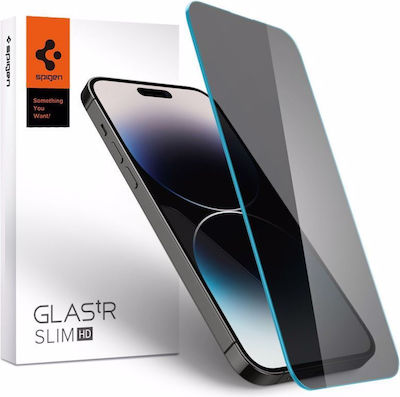 Spigen GLAS.tR Privatsphäre Gehärtetes Glas (iPhone 14 Pro) AGL05223